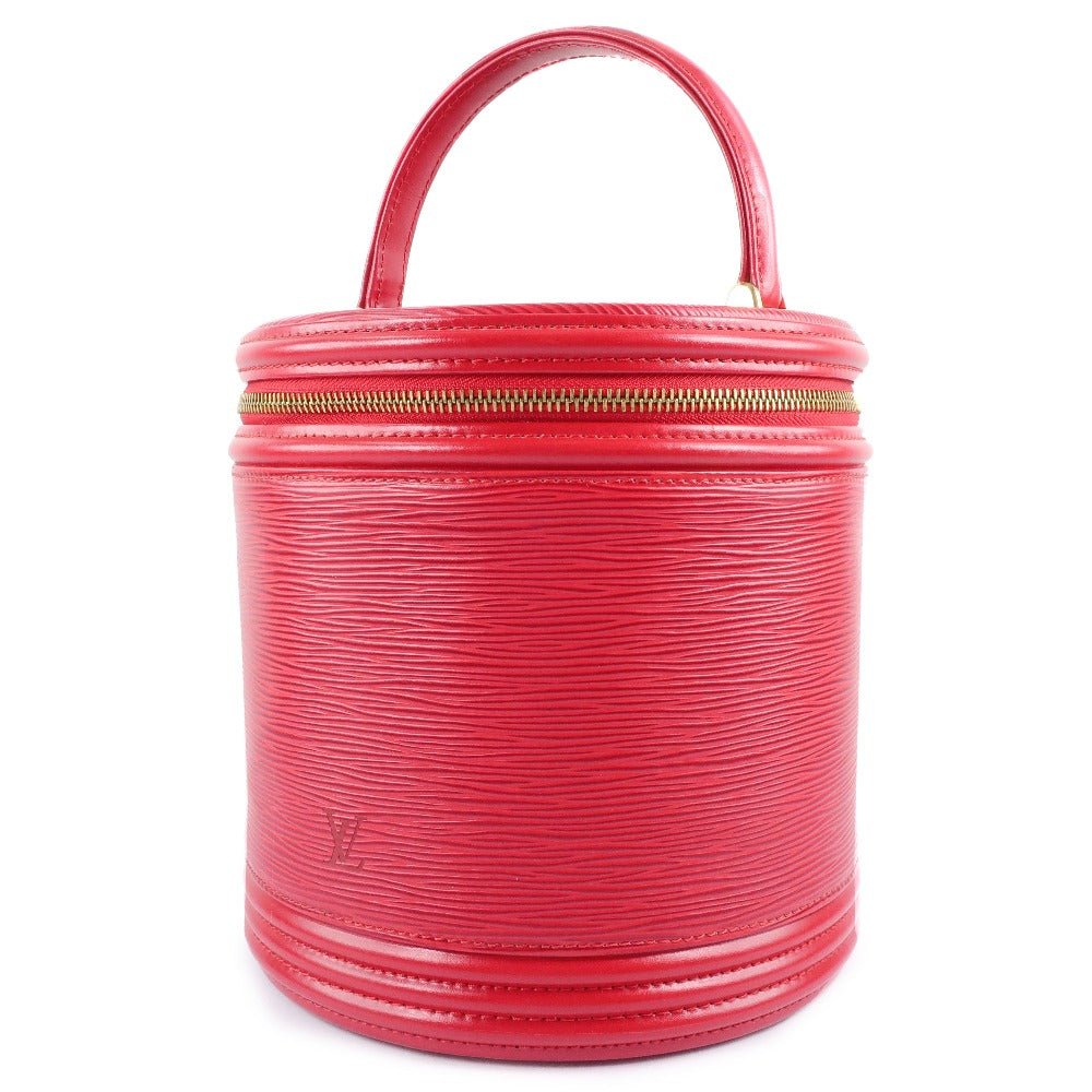 Louis Vuitton Red Leather Cannes handbag bag