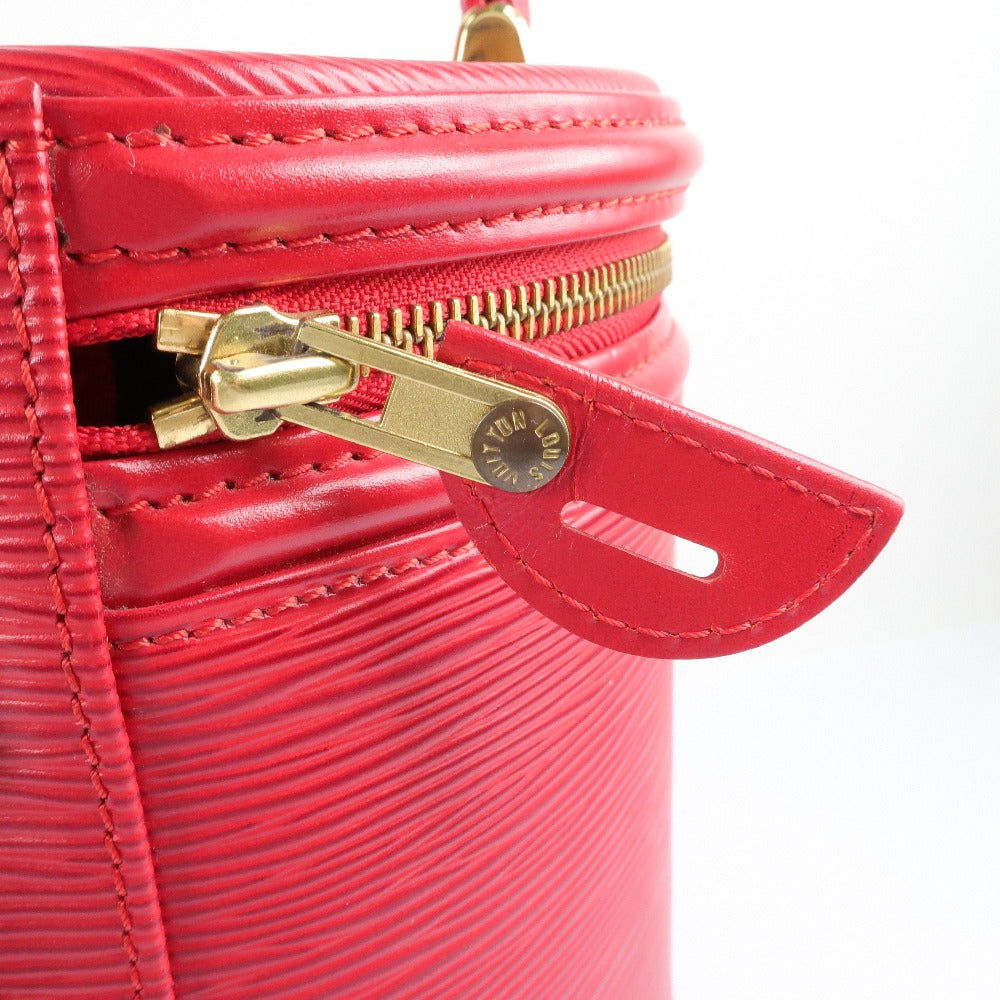 Louis Vuitton Red Leather Cannes handbag bag