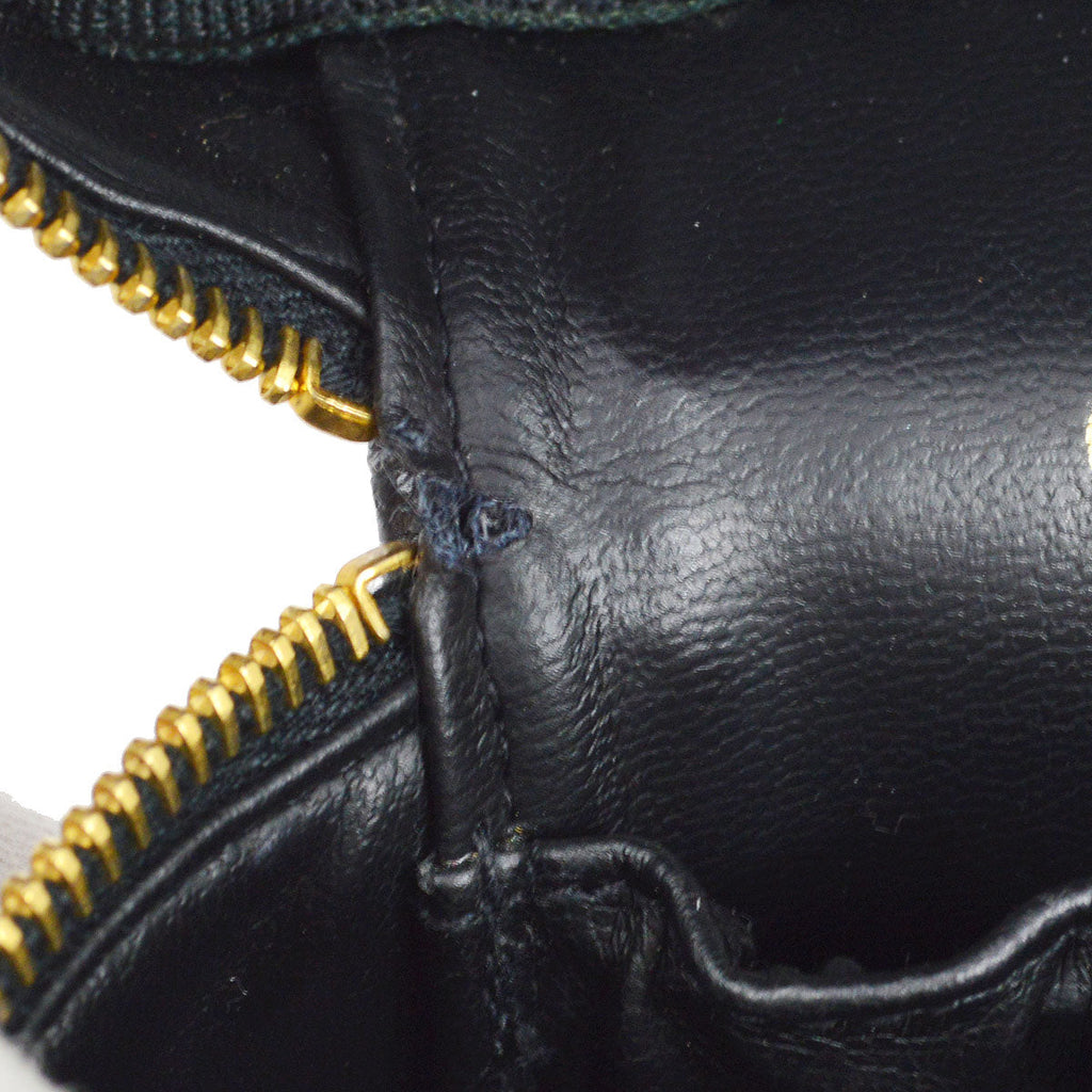 CHANEL 1994-1996 Timeless Vanity Handbag Black Caviar
