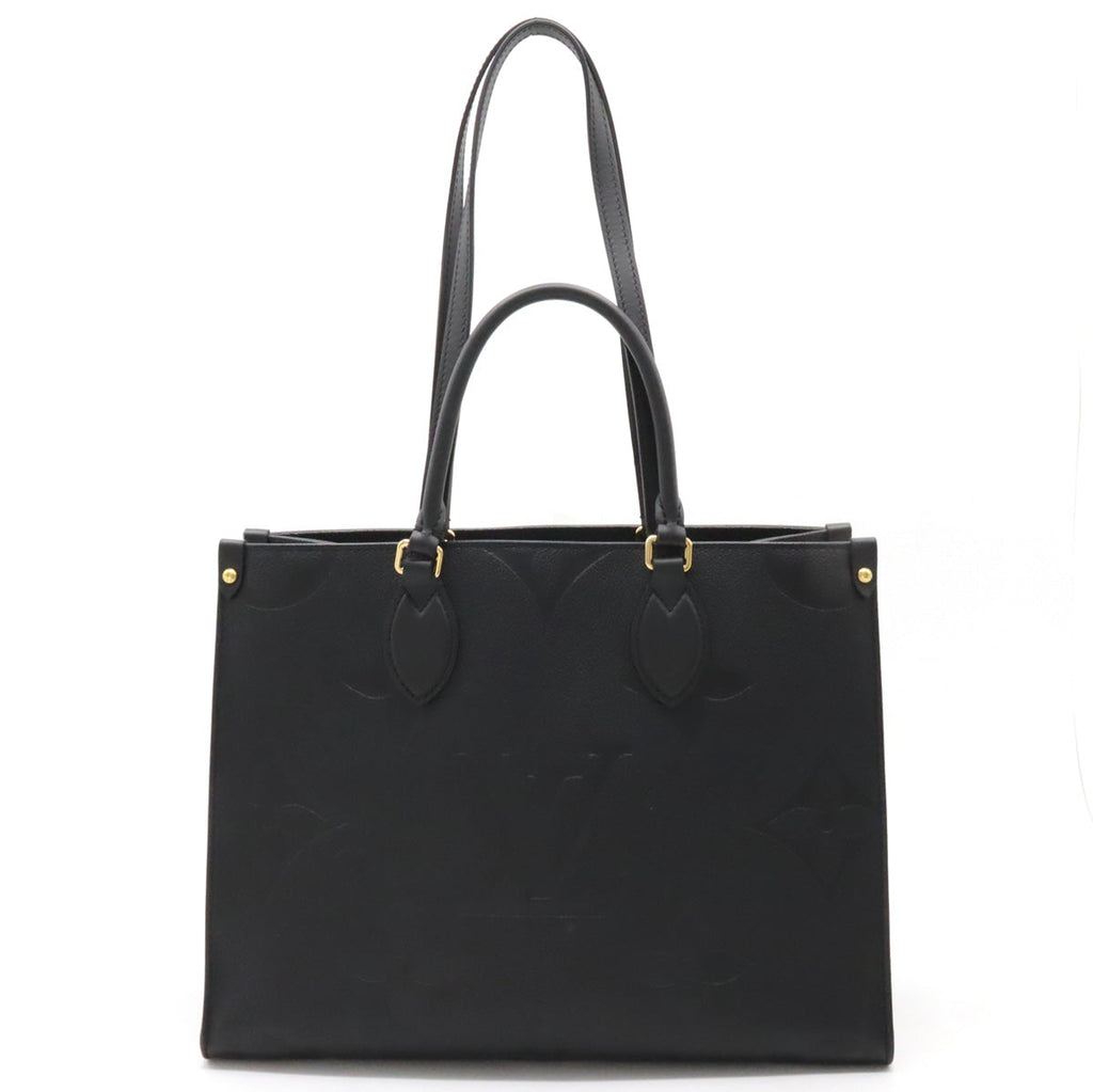 LOUIS VUITTON Louis Vuitton Monogram Emplant Onzago MM Tortoise Handbag 2WAY Shoulder Noir Black M45595