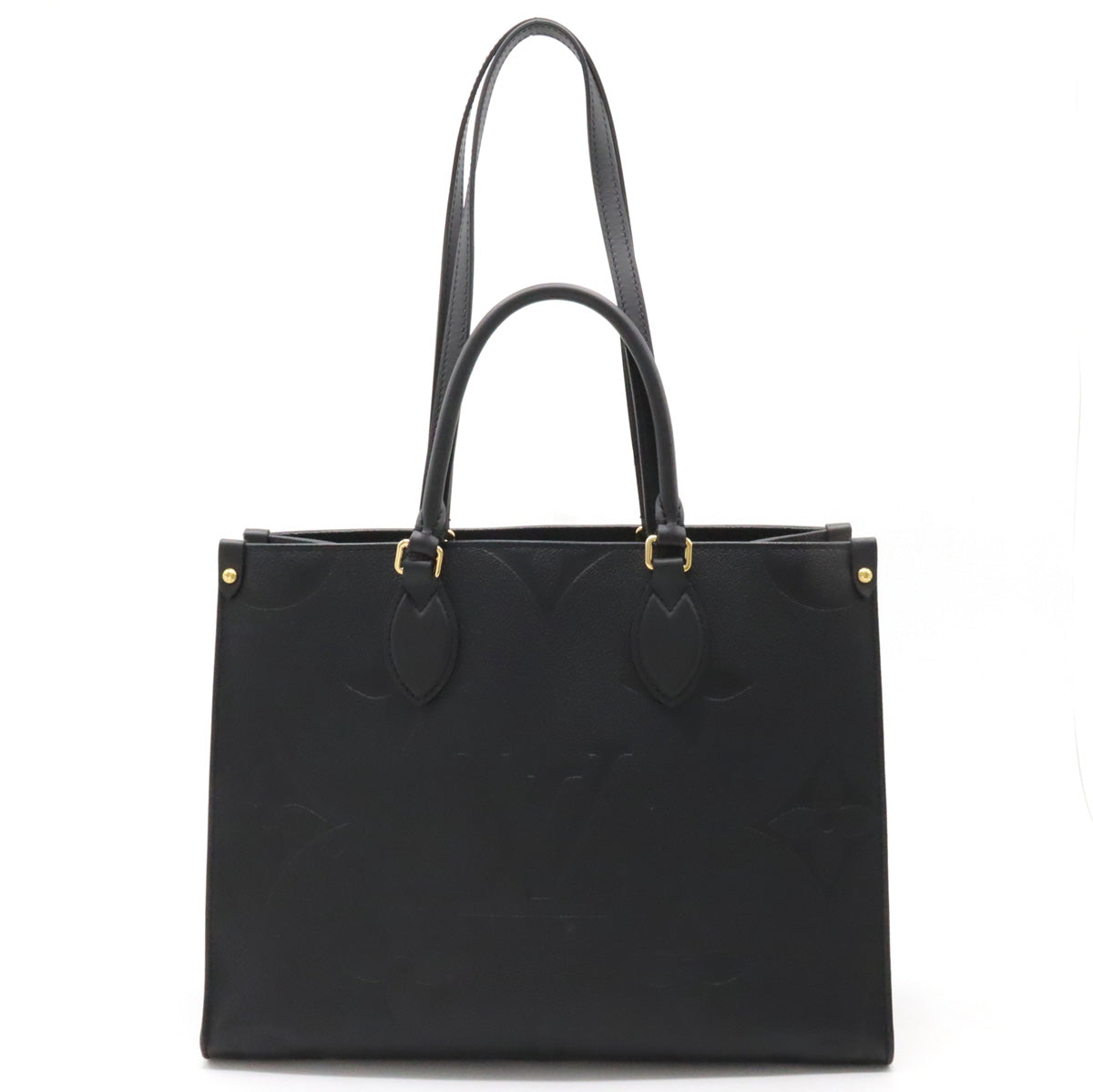 LOUIS VUITTON Louis Vuitton Monogram Emplant Onzago MM Tortoise Handbag 2WAY Shoulder Noir Black M45595