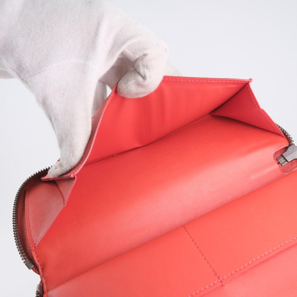 Louis Vuitton Red Leather Zippy wallet wallet accessories