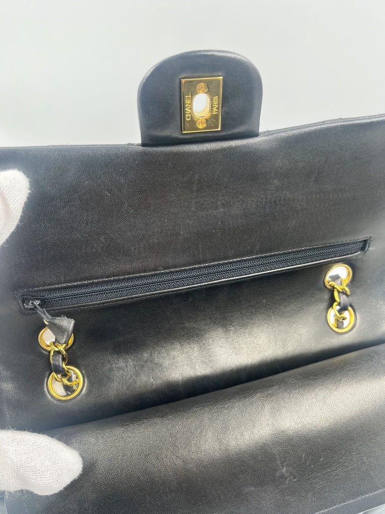 Chanel Classic Double Flap Bag with 24k gold plated hardware