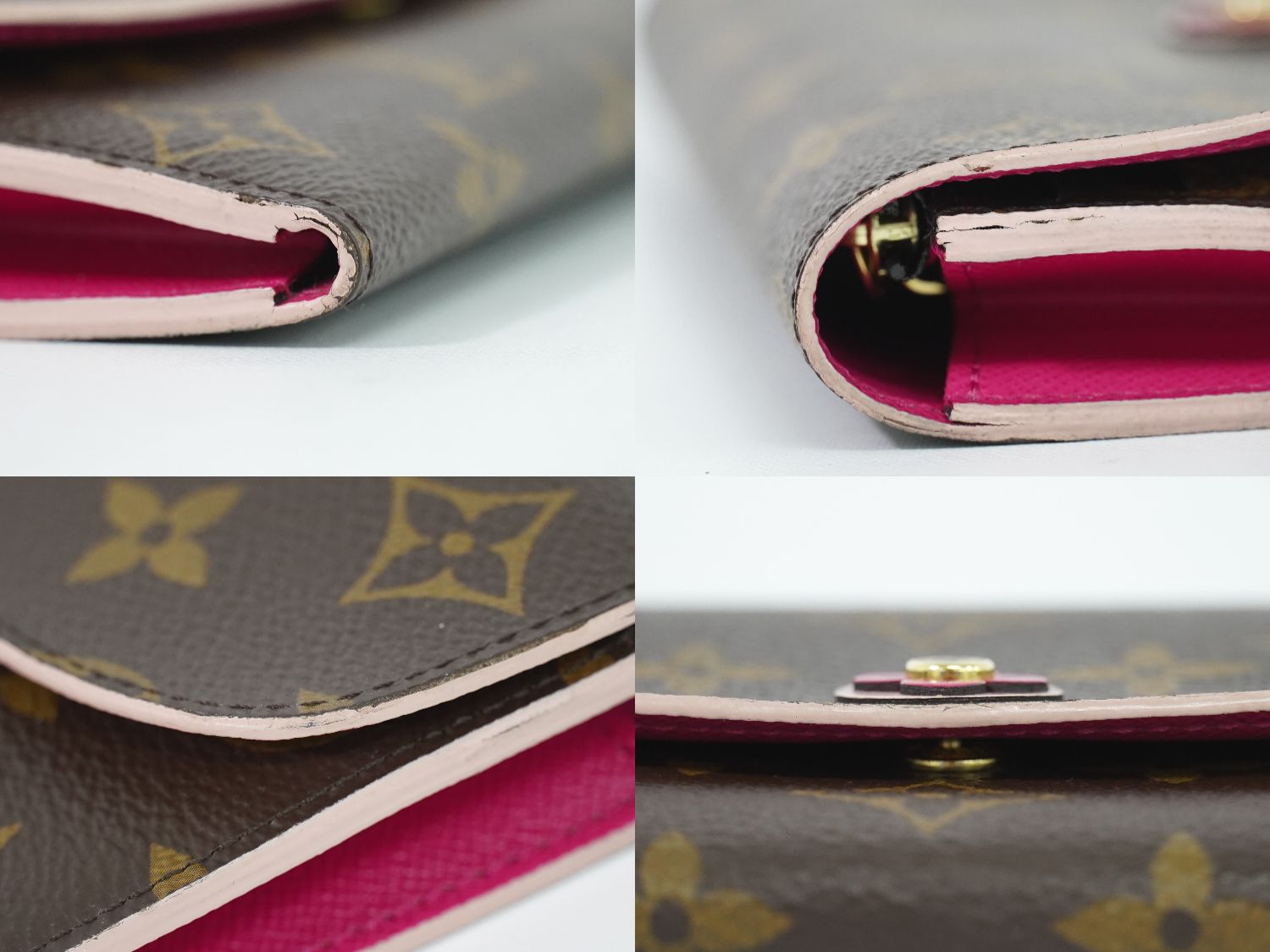 Louis Vuitton Portefeuille Emily Monogram Long Wallet M68313
