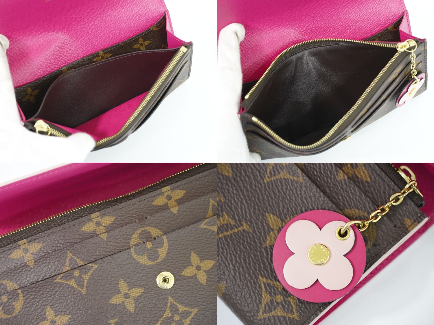 Louis Vuitton Portefeuille Emily Monogram Long Wallet M68313