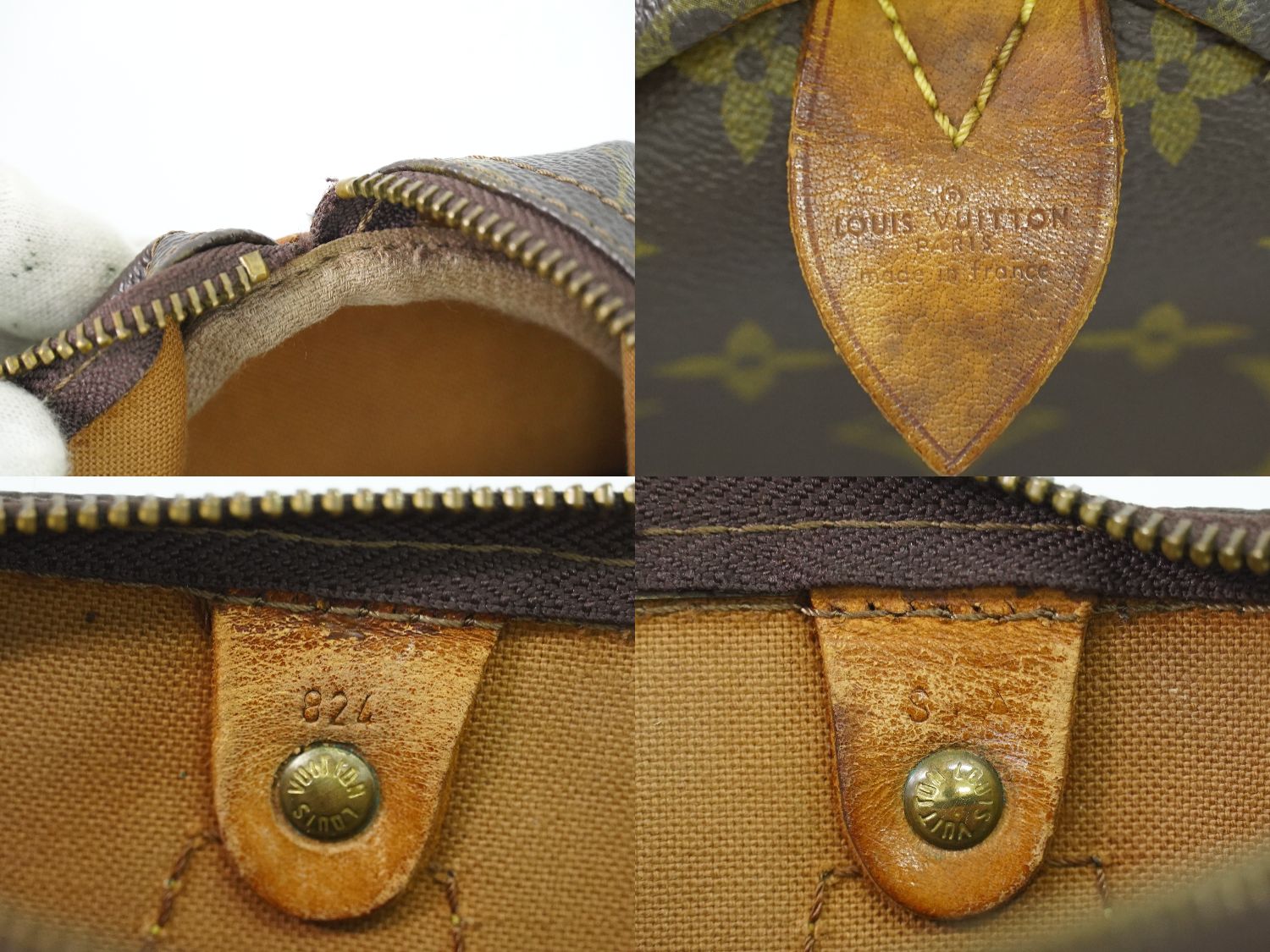 Louis Vuitton Monogram Speedy 30 M41526
