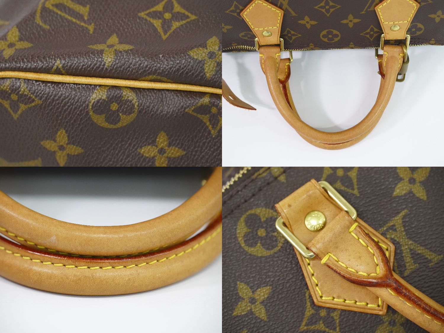 Louis Vuitton Monogram Speedy 30 Handbag