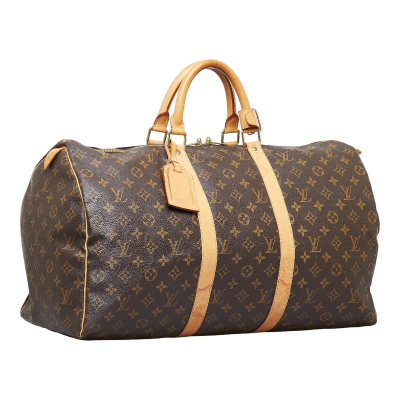 Louis Vuitton Monogram Keepall 50 Boston Bag M41426