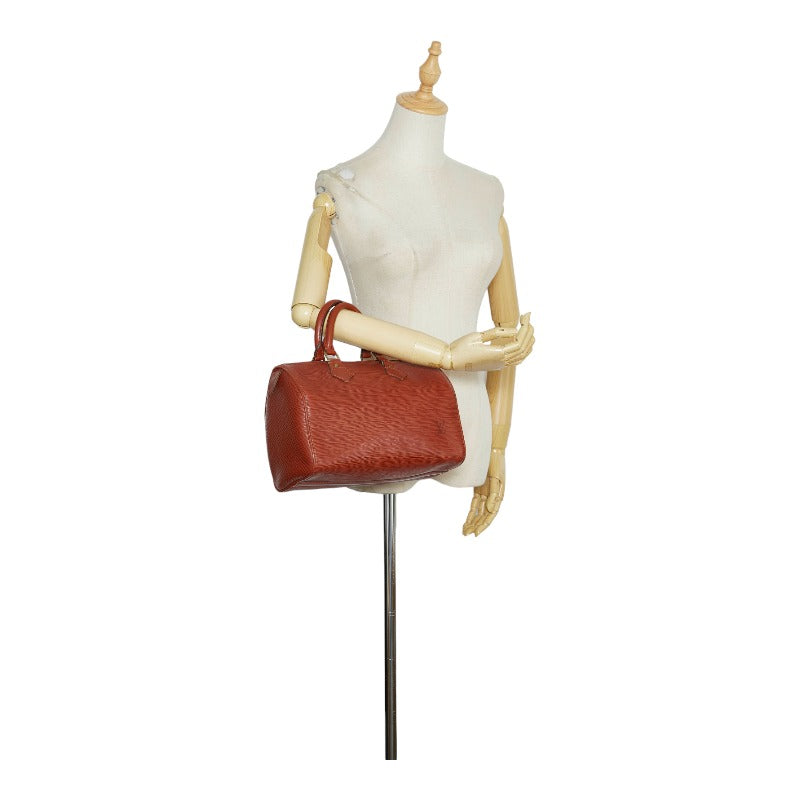 Louis Vuitton Epi Speedy 25 Handbag M43013 Kenya Brown