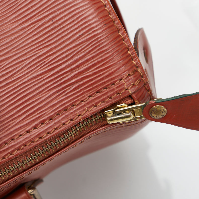 Louis Vuitton Epi Speedy 25 Handbag M43013 Kenya Brown