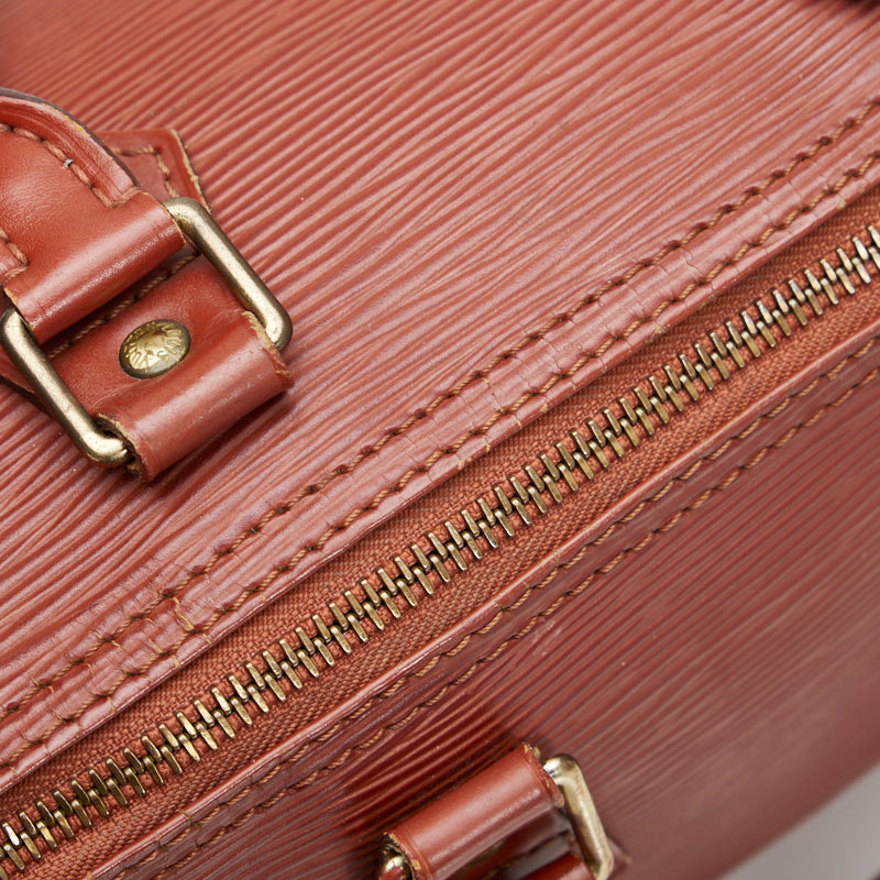 Louis Vuitton Epi Speedy 25 Handbag M43013 Kenya Brown