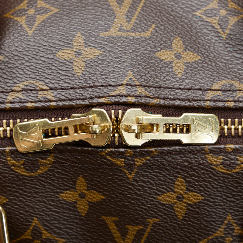 Louis Vuitton Monogram M41424 Boston Bag PVC/Leather Brown