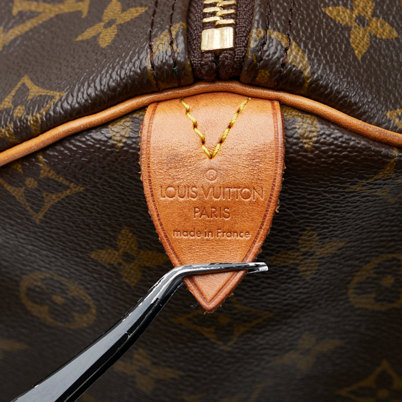 Louis Vuitton Monogram M41424 Boston Bag PVC/Leather Brown