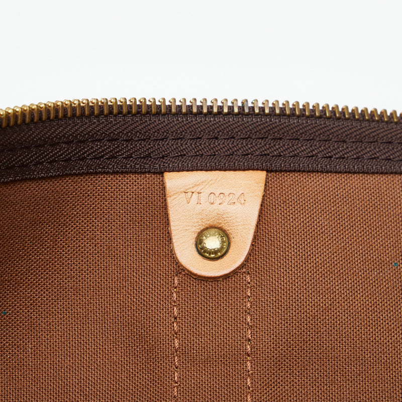 Louis Vuitton Monogram M41424 Boston Bag PVC/Leather Brown