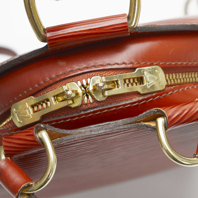 Louis Vuitton Epi Mabillon Backpack M52233 Kenya Brown