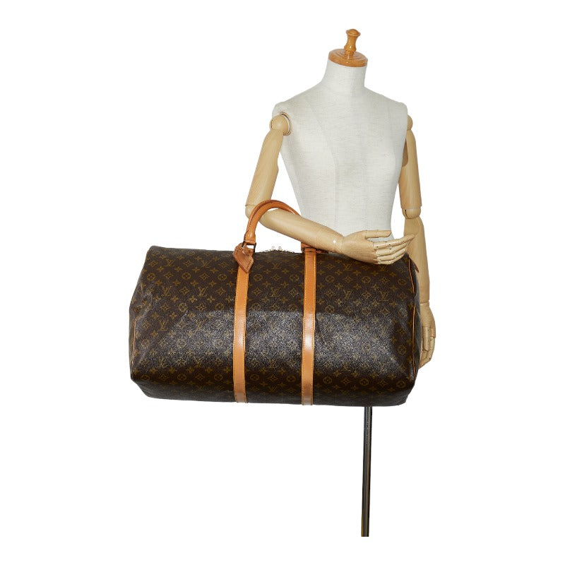 Louis Vuitton Monogram Keepall 60 Boston Bag M41412