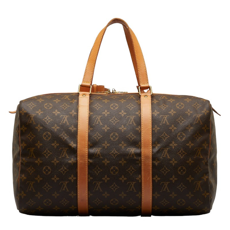 Louis Vuitton Monogram Sac Souple 45 Boston Bag M41624