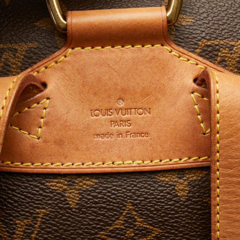 Louis Vuitton Monogram Monsouris MM Backpack M51136 Brown