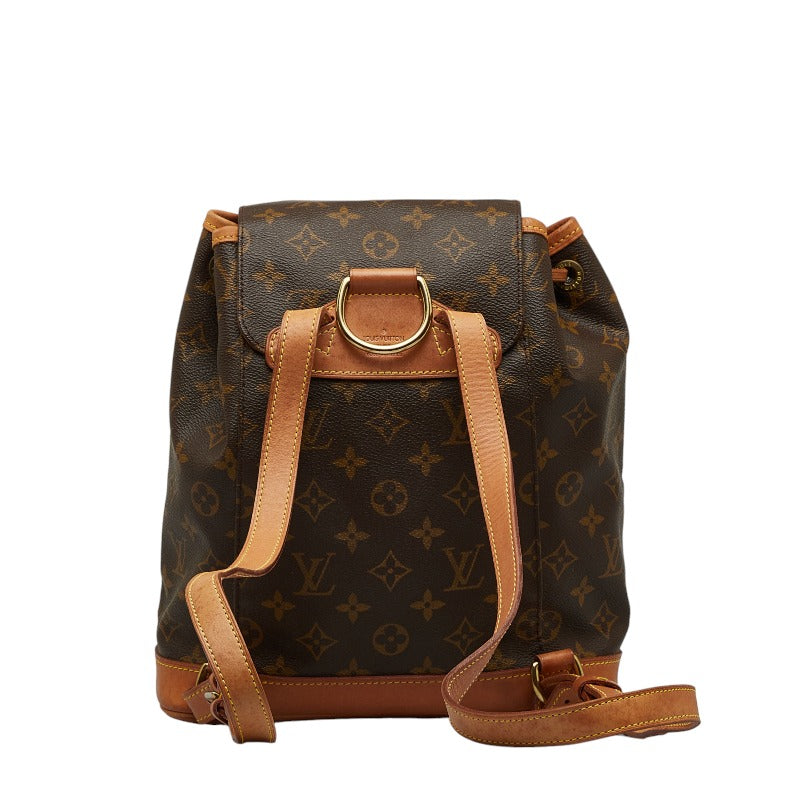 Louis Vuitton Monogram Monsouris MM Backpack M51136 Brown
