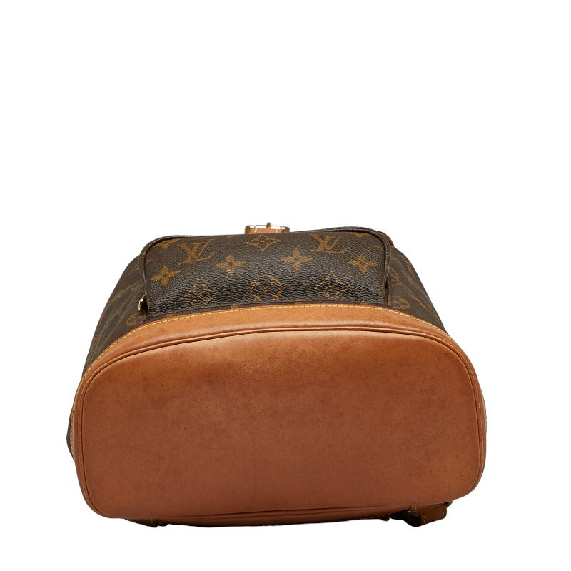 Louis Vuitton Monogram Monsouris MM Backpack M51136 Brown