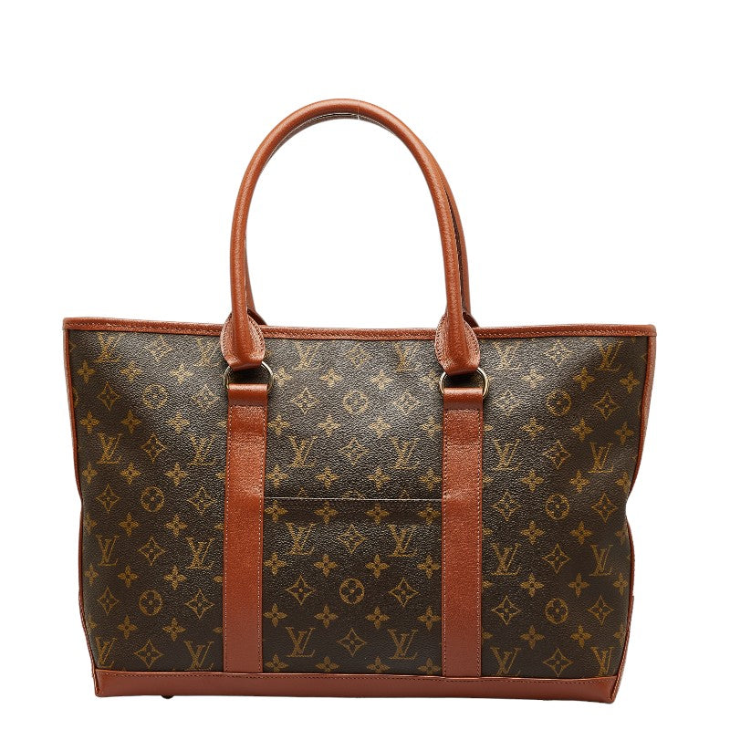 Louis Vuitton Monogram Sack Weekend PM Shoulder Bag Tote Bag M42425