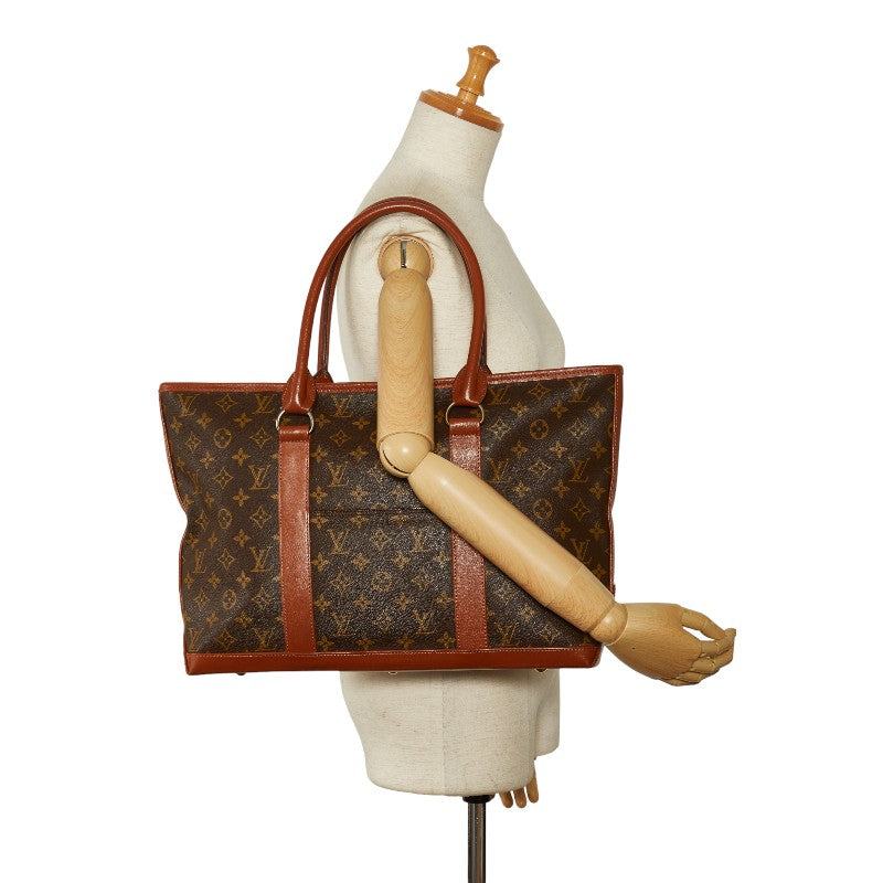 Louis Vuitton Monogram Sack Weekend PM Shoulder Bag Tote Bag M42425