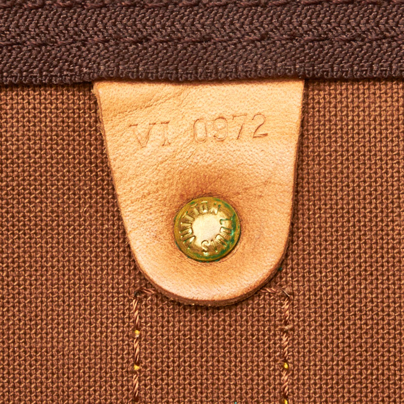 Louis Vuitton Monogram M41412 Boston Bag PVC/Leather Brown