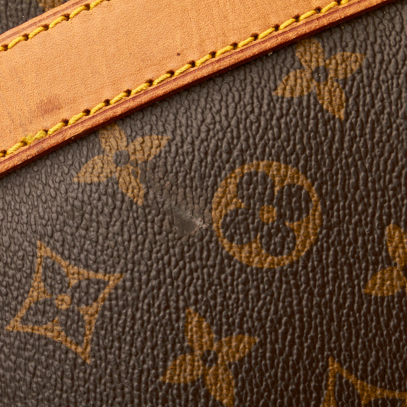 Louis Vuitton Monogram M41412 Boston Bag PVC/Leather Brown