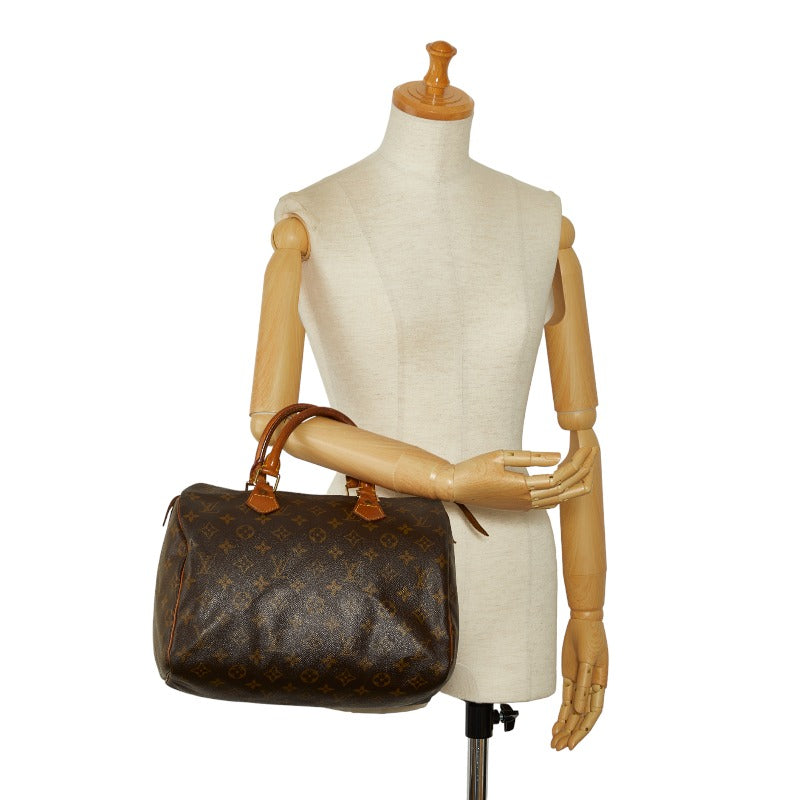 Louis Vuitton Louis Vuitton Monogram  PVC/Leather Brown Ladies