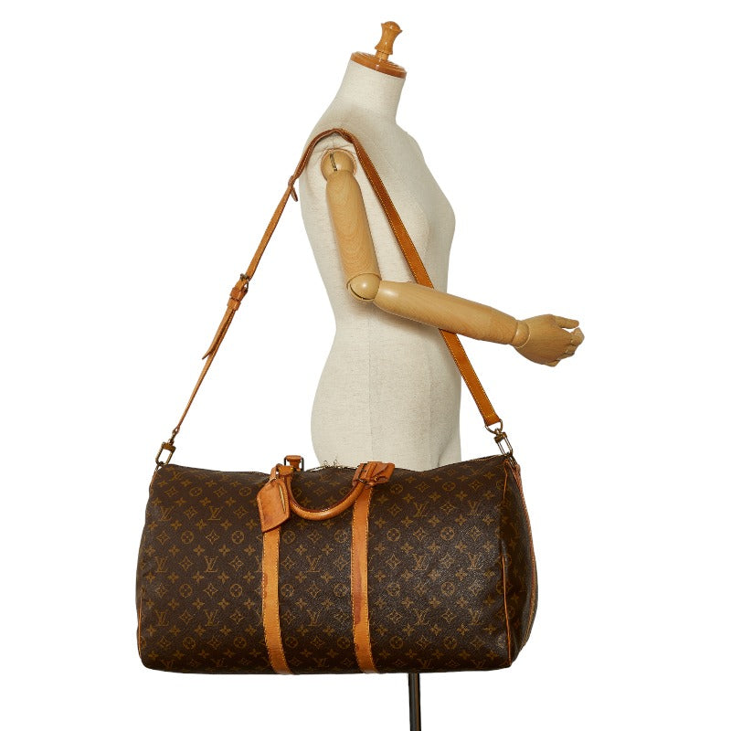 Louis Vuitton Monogram M41414 Shoulder Bag PVC/Leather Brown