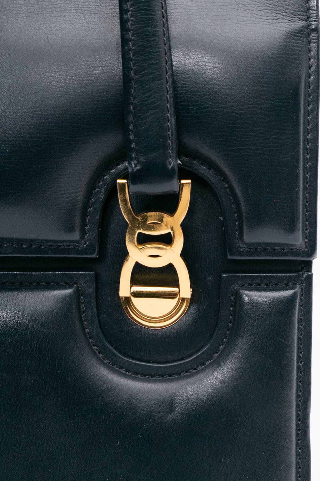 Sac en cuir bleu Gucci