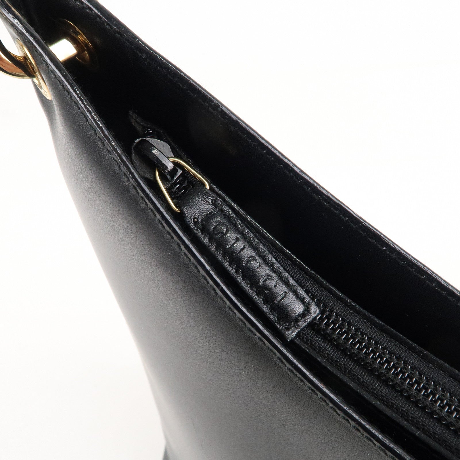 GUCCI Set of 2 Bamboo Leather Shoulder Bag 001.3006/001.1241.3007
