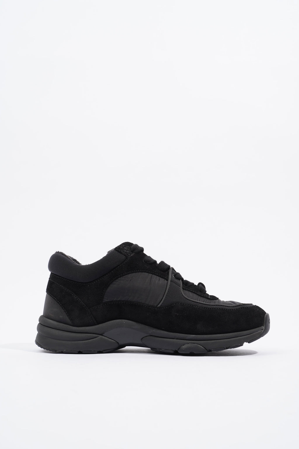 Chanel CC Runner Black Canvas EU 37 UK 4