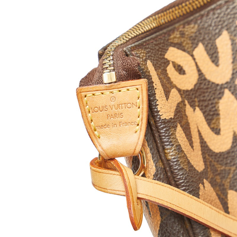 Louis Vuitton Monogram Graffiti Pochette Stephen Sprouse Handbag M92193