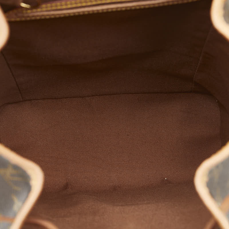 Louis Vuitton Monogram Monsouris MM Backpack M51136 Brown