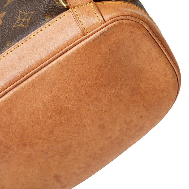 Louis Vuitton Monogram Monsouris MM Backpack M51136 Brown