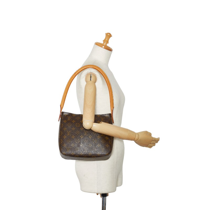 Louis Vuitton Monogram Looping MM Shoulder Bag Handbag M51146