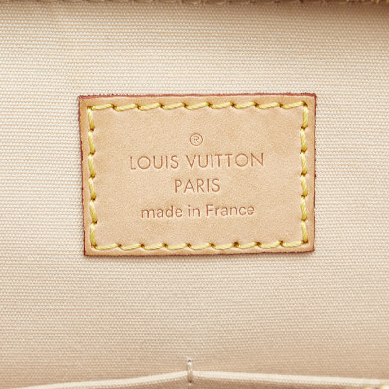 Louis Vuitton Monogram Verni Alma Handbag M91695 Jaune Yellow