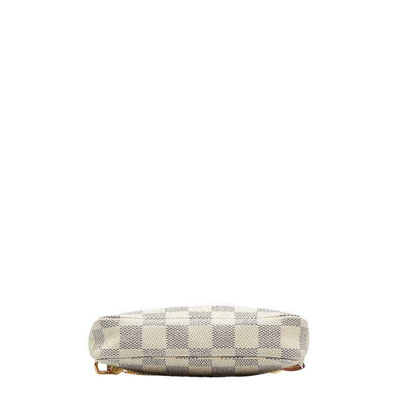 Louis Vuitton Mini Pochette Accessoires Handbag Damier Azur N58010
