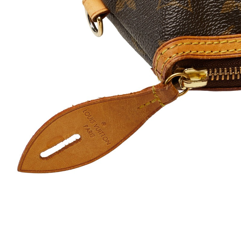 Louis Vuitton Monogram Rockit Handbag Tote Bag M40102 Brown