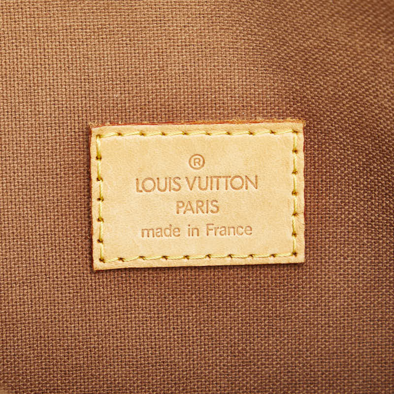 Louis Vuitton Monogram Rockit Handbag Tote Bag M40102 Brown