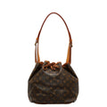 Louis Vuitton Monogram M42226 Shoulder Bag PVC/Leather Brown