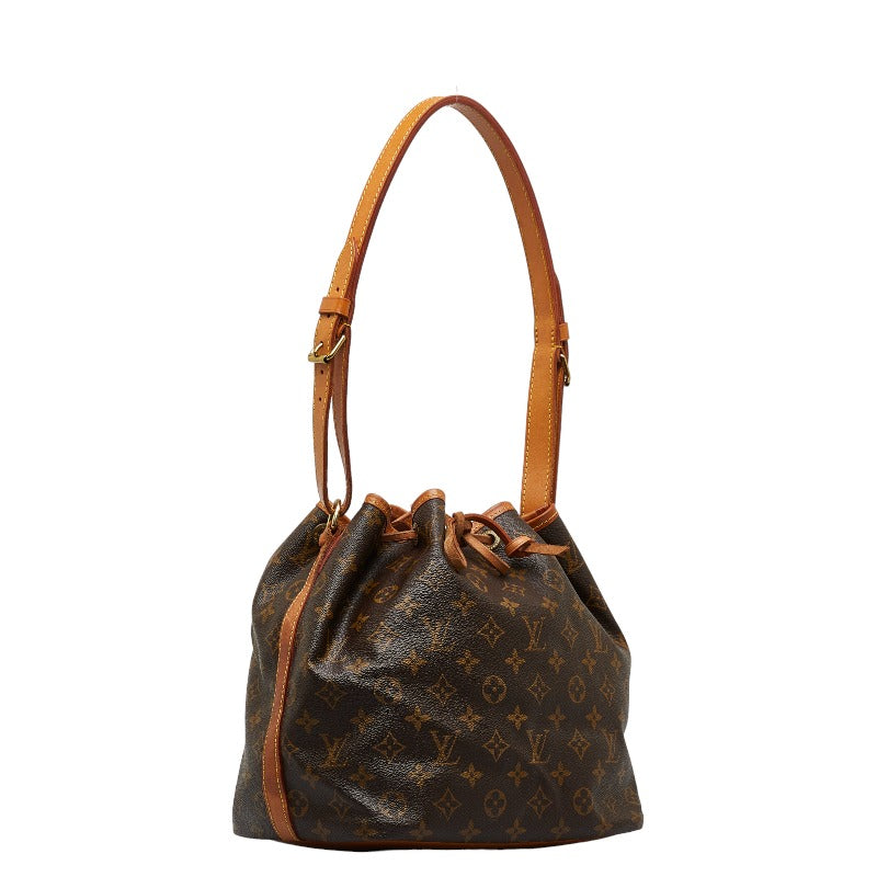 Louis Vuitton Monogram M42226 Shoulder Bag PVC/Leather Brown