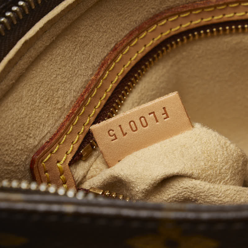 Louis Vuitton Monogram M51146 Shoulder Bag PVC/Leather Brown
