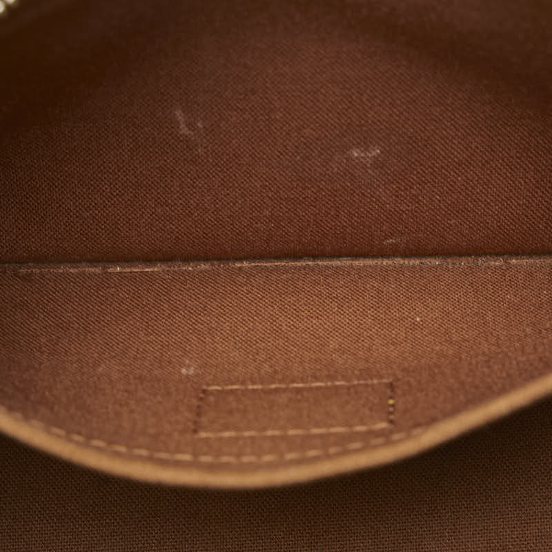 Louis Vuitton Monogram Popincourt Handbag M40009 Brown
