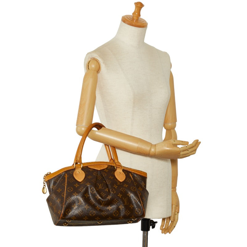 Louis Vuitton Monogram Tivoli PM Handbag M40143 Brown