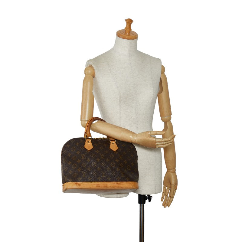 Louis Vuitton Monogram Alma PM Handbag M51130 Brown