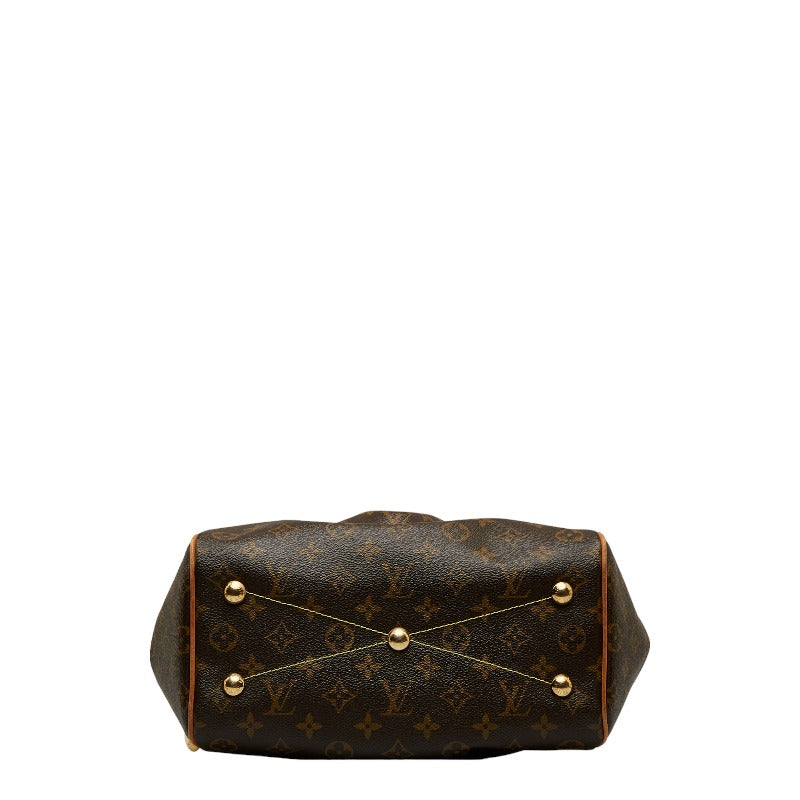 Louis Vuitton Monogram Tivoli PM Handbag M40143 Brown