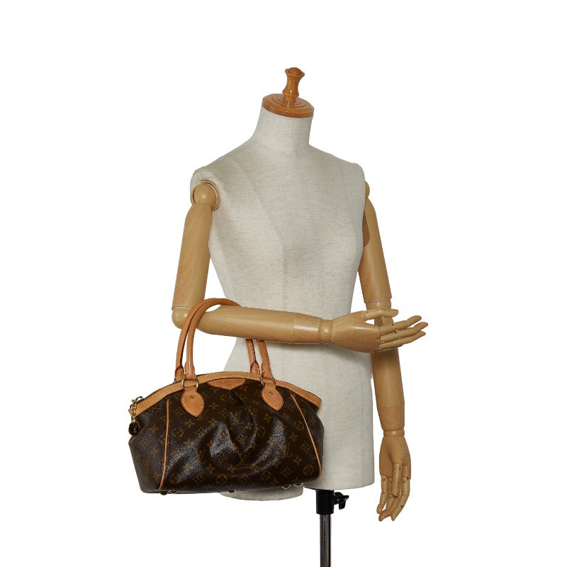 Louis Vuitton Monogram Tivoli PM Handbag M40143 Brown