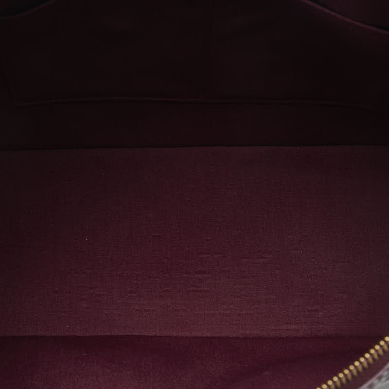 Louis Vuitton Monogram Verni Avalon Zip Shoulder Bag M91745 Rouge